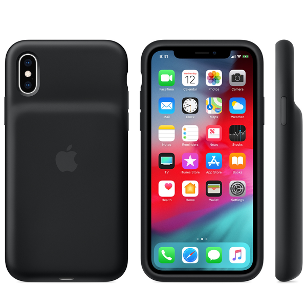 Apple iPhone XS Smart Battery Case - Black