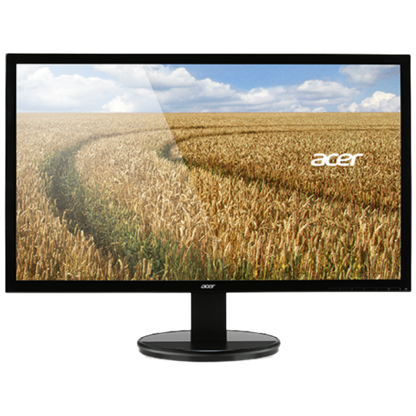 მონიტორი Acer Display 55CM 21.5" W, 1920x1080@60Hz/ VGA /DVI / VESA Black Glossy