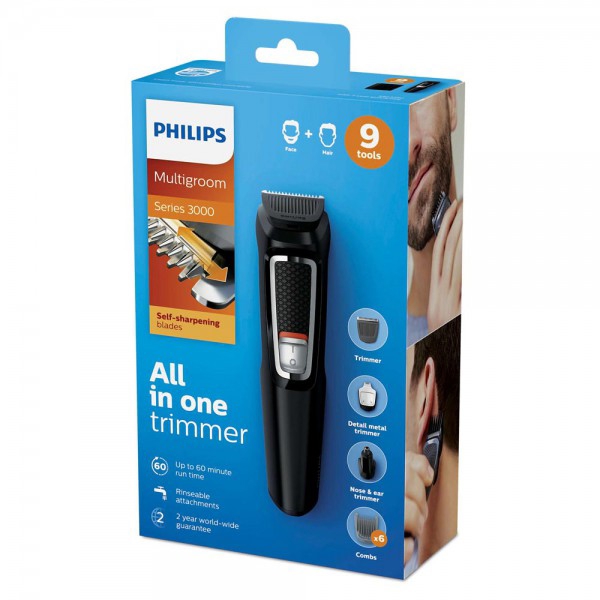 თმის საკრეჭი PHILIPS MG3740/15 Black