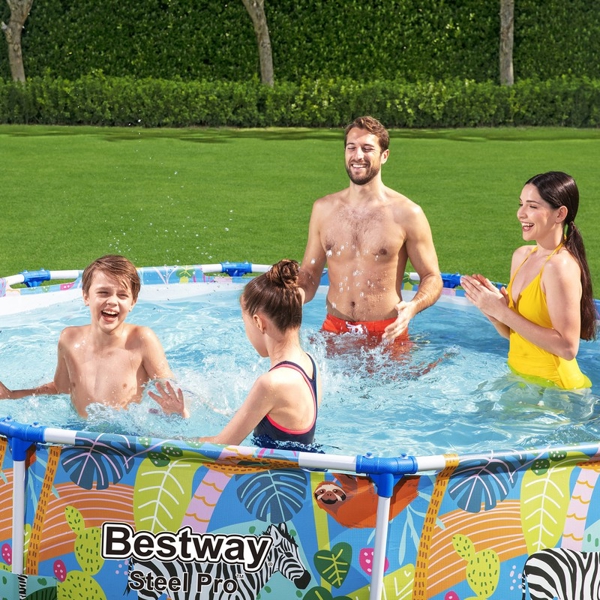 კარკასული აუზი Bestway 56985, 4062L, Swimming Pool