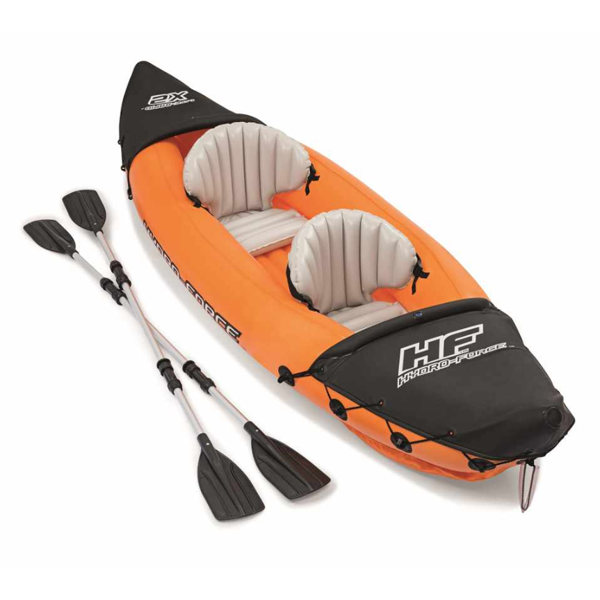 გასაბერი კანოე Bestway Hydro-Force Lite Rapid X2 65077 Inflatable Kayak Canoe 2-Person