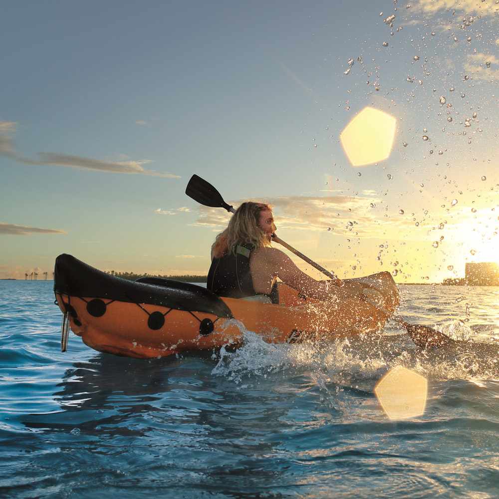 Bestway Hydro-Force Lite Rapid X2 65077 Inflatable Kayak Canoe 2-Person