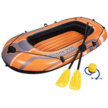 გასაბერი ნავი Bestway 61062 HYDRO-FORCE Inflatable Boat - including oars and footpump