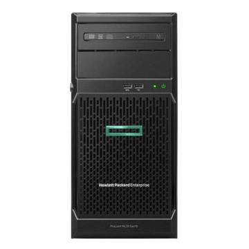 სერვერი HPE ProLiant ML30 Gen10 E-2124 3.3GHz 4-core / NO RAM / S100i 4LFF NHP / 2-Port 1GbE / 350W PS