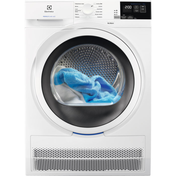 საშრობი მანქანა Electrolux EW6CR428W Dryer White