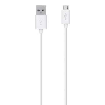 USB კაბელი Belkin MIXIT USB 2.0 Micro-USB 2м, White (F2CU012BT2MWHTM)