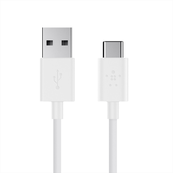 USB კაბელი  Belkin MIXIT UP 2.0 USB-A/USB-C CHRG CBL,480MBPS,3A,6' ( F2CU032BT06-WHT ) 