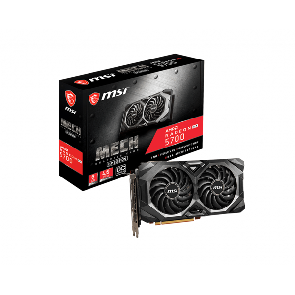 ვიდეო დაფა  MSI Radeon RX 5700 8GB DDR6 MECH GP OC (RADEON_RX5700_MECH_GP_OC)