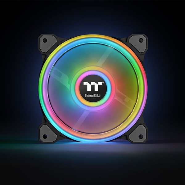 ქულერი Thermaltake Riing Quad 12 RGB Radiator Fan TT Premium Edition 3Pack/Fan (CL-F088-PL12SW-A)