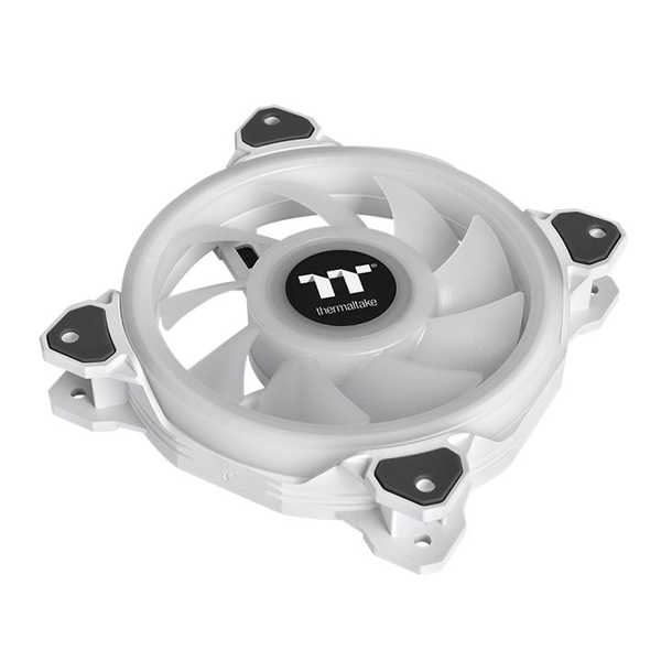 ქულერი Thermaltake Riing Quad 12 RGB Radiator Fan White TT Premium Edition (CL-F100-PL12SW-A)