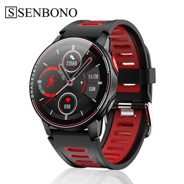 სმარტ საათი SENBONO S20 IP68 Waterproof Fitness Tracker Heart Rate Monitor Red 