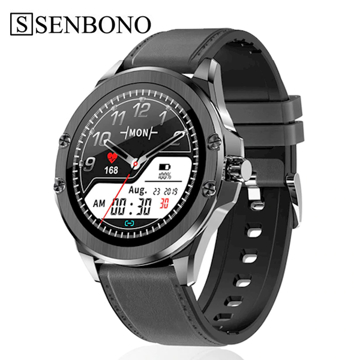 სმარტ საათი SENBONO 2020 S11 Black Smart Watch Fitness Tracker support Multi-dial Calls reminder 