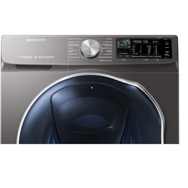 სარეცხი მანქანა Samsung WD10N64PR2X/LP 10.5 Kg Dark Silver