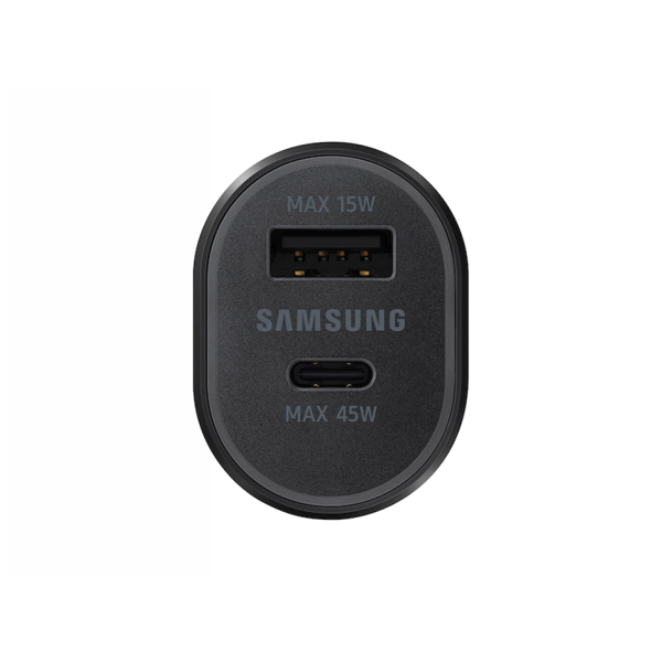 მანქანის USB დამტენი Samsung EP-L5300XBEGRU Car Fast Charger Dual Port 45W Black