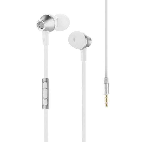 ყურსასმენი REMAX Earphone RM-610D Silver