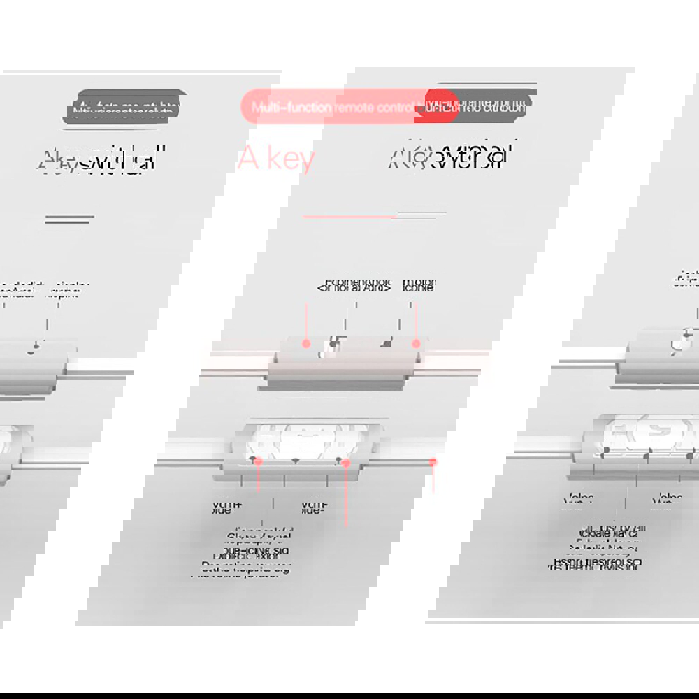 ყურსასმენი REMAX Earphone RM-610D Silver