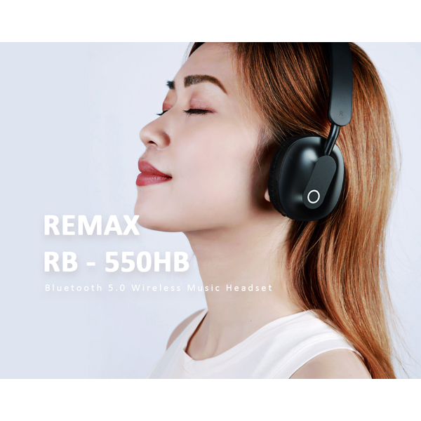 ყურსასმენი REMAX HIFI WIreless RB-550HB Blue