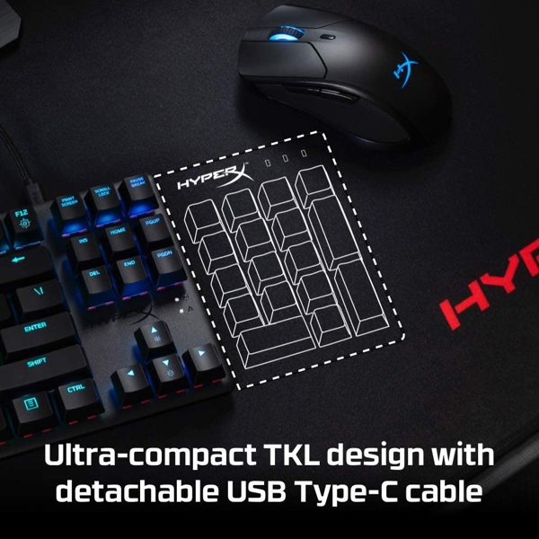 კლავიატურა HYPERX ALLOY ORIGINS C Gaming Keyboard