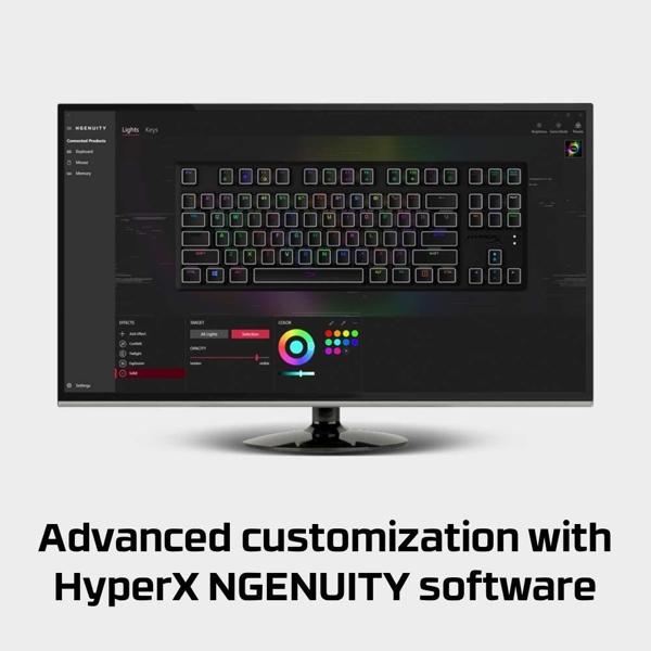 კლავიატურა HYPERX ALLOY ORIGINS C Gaming Keyboard