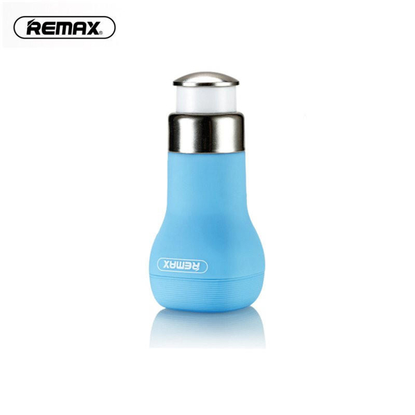 მანქანის მულტიფუნქციური დამტენი REMAX RCC207 Flinc 2 USB Blue