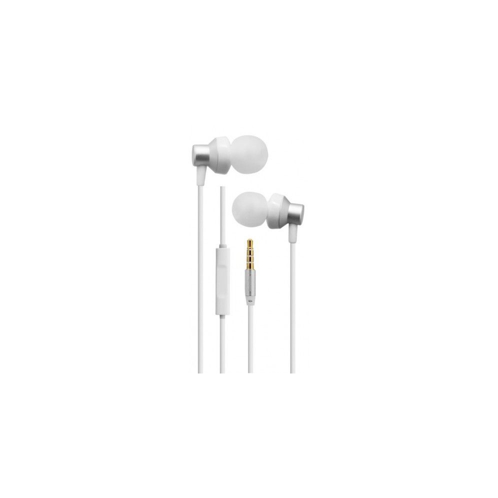 ყურსასმენი REMAX Metal Wired Music Headset RM-512 silver