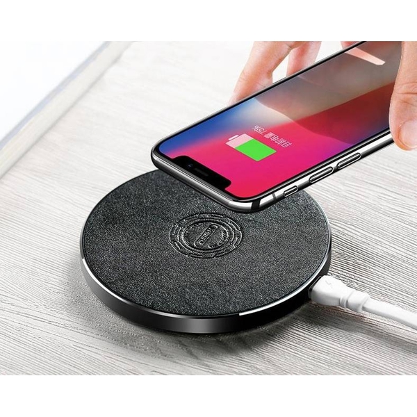 უსადენო დამტენი REMAX round wireless charger RP-W5 silver