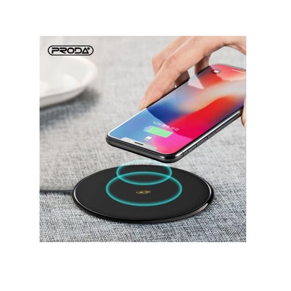 უსადენო დამტენი REMAX round wireless charger RP-W5 silver