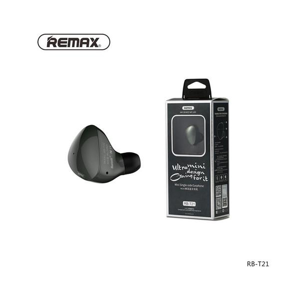 ყურსასმენი Remax Mini Single-side Earphone RB-T21 Black