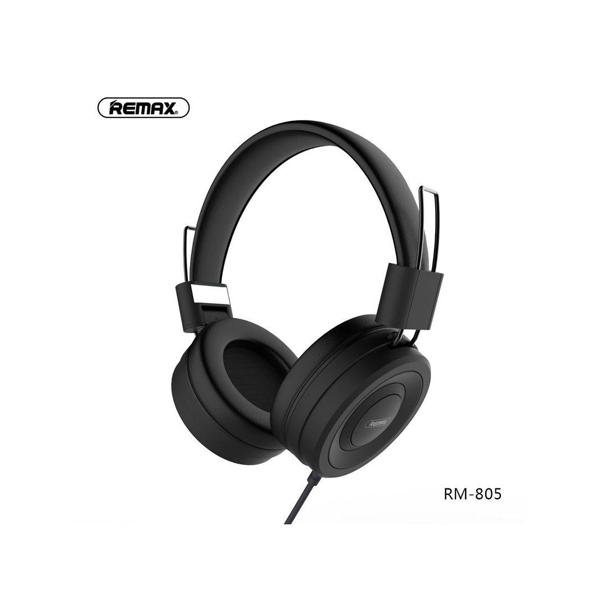 ყურსასმენი REMAX Wired Headphone for Music and Calls RM-805 black