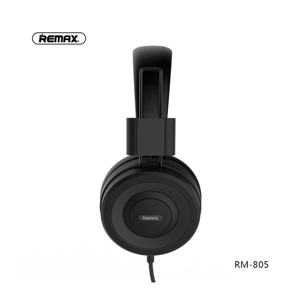 ყურსასმენი REMAX Wired Headphone for Music and Calls RM-805 black