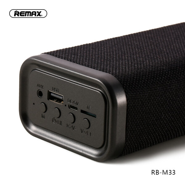 დინამიკი REMAX Fabric Series Wireless Speaker RB-M33 black