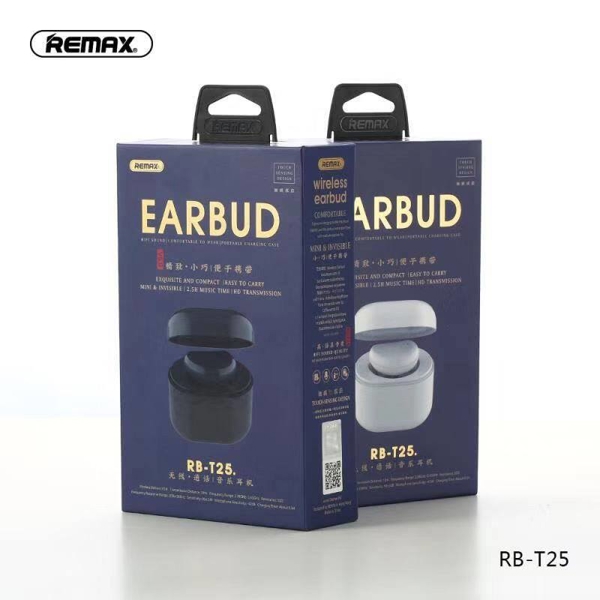 ყურსასმენი REMAX Wireless Earbud RB-T25 black