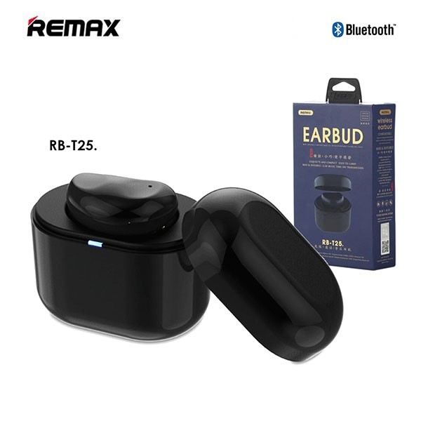 ყურსასმენი REMAX Wireless Earbud RB-T25 black