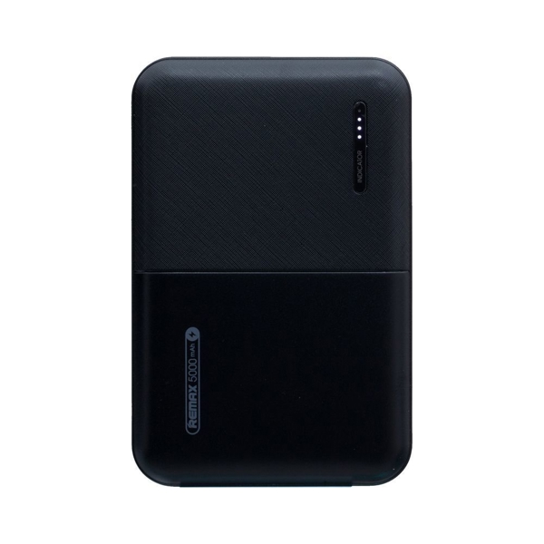 პორტატული დამტენი REMAX Linon 2 Series 2USB Power Bank 5000mAh RPP-123 black