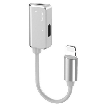 ადაპტერი REMAX Enjoy Series 2 in 1 Lightning Data Cable & Lightning Audio Adaptor RL-LA02 