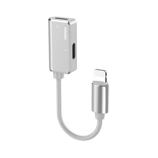 ადაპტერი REMAX Enjoy Series 2 in 1 Lightning Data Cable & Lightning Audio Adaptor RL-LA02 