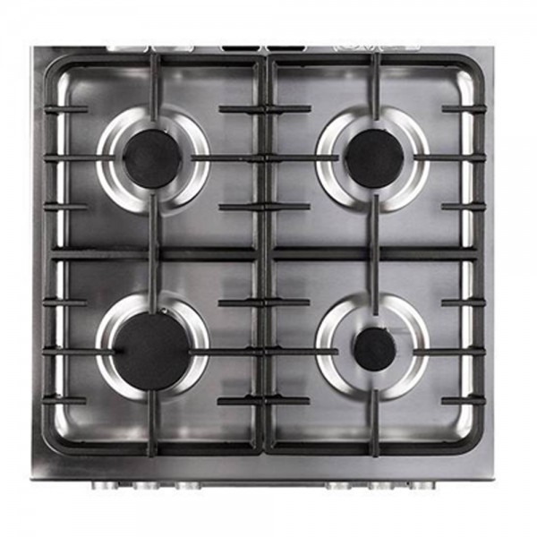 გაზქურა BEKO FSM 62330 DXS, 4 Gas, Oven, Silver