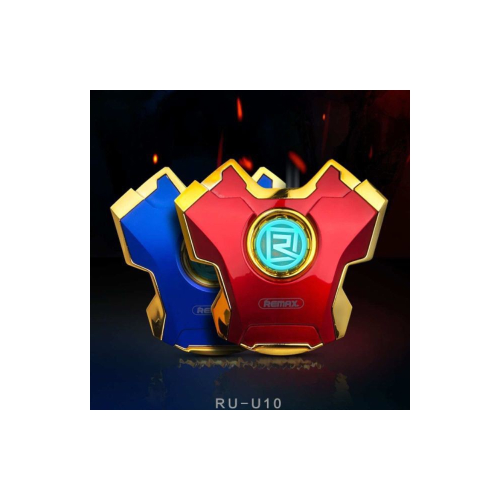 USB ჰაბი REMAX USB Multi-function Adapter high speed USB HUB RU-U10 red