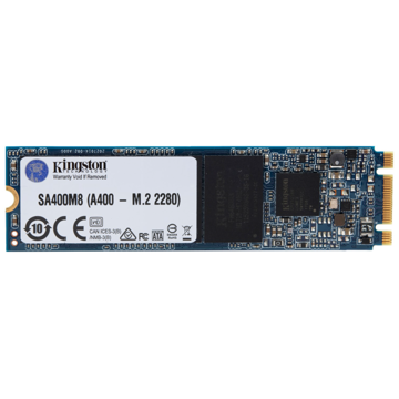 მყარი დისკი Kingston SSD M.2 480GB A400 SATA 2280 TLC