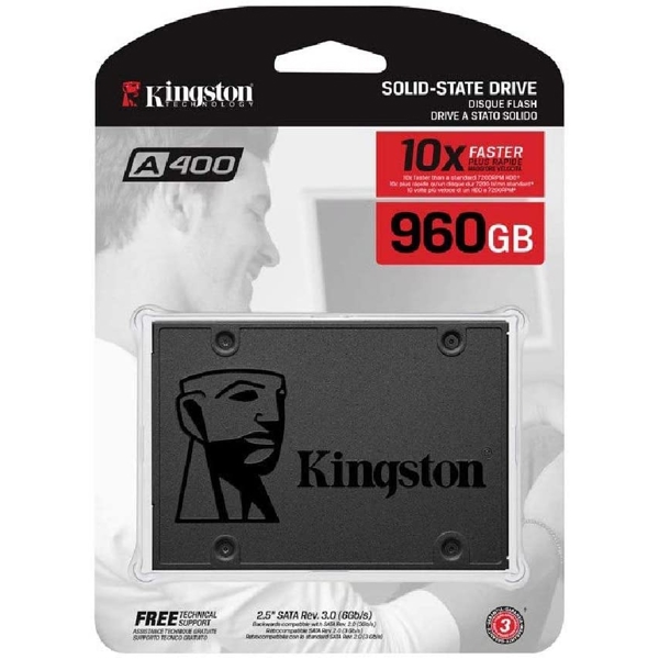 მყარი დისკი Kingston A400 SSD 2.5" 960GB SATA TLC