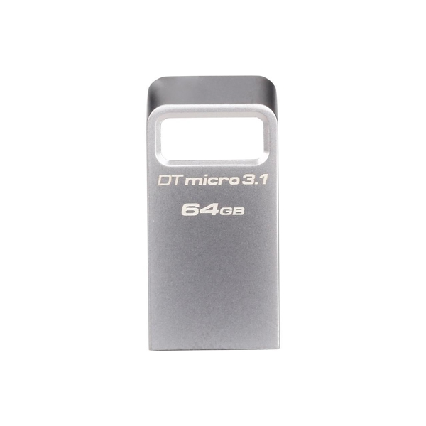 Kingston 64GB DTMicro USB 3.1 Type-A Silver