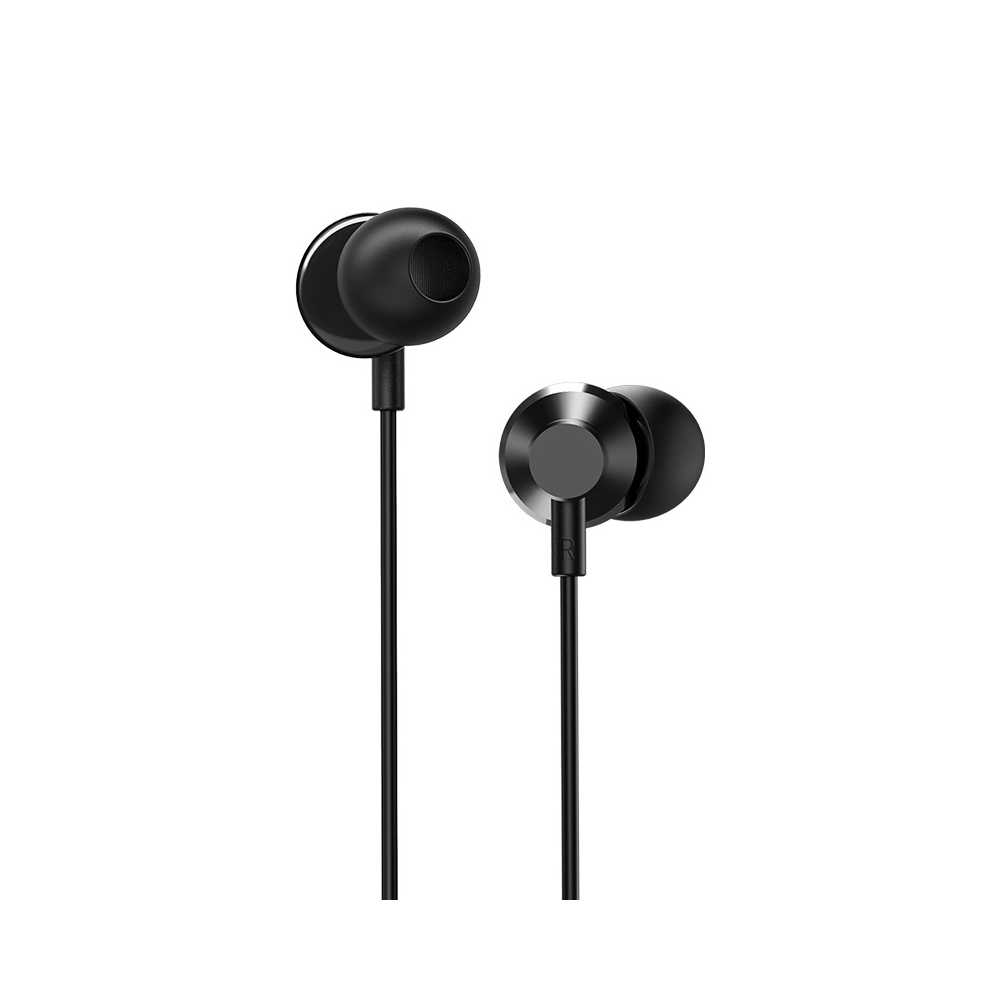 ყურსასმენი BOROFONE BM35 Farsighted universal earphones with mic black