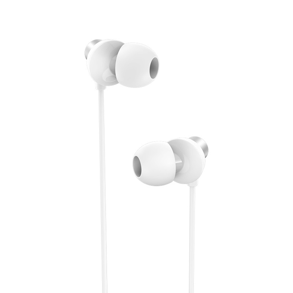 ყურსასმენი BOROFONE BM35 Farsighted universal earphones with mic silver