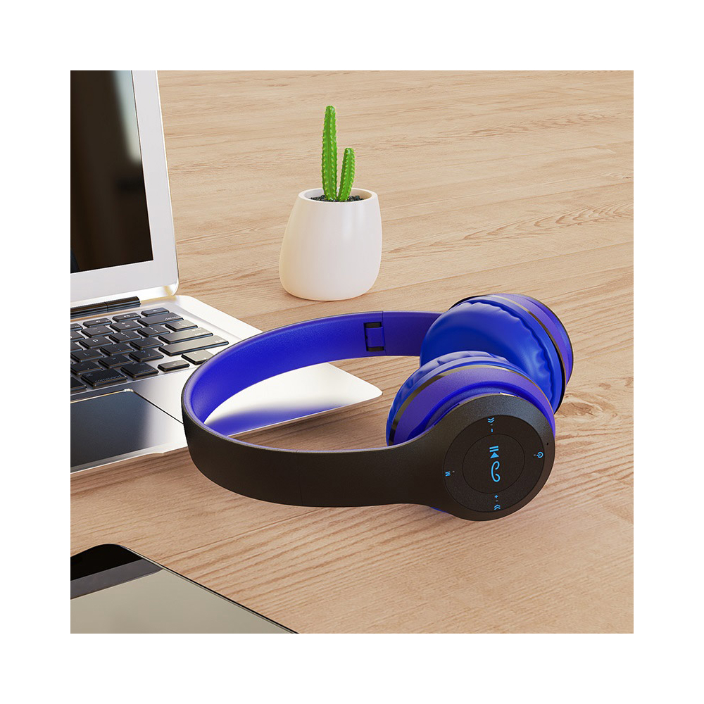 ყურსასმენი BOROFONE BO4 Charming rhyme wireless headphones blue