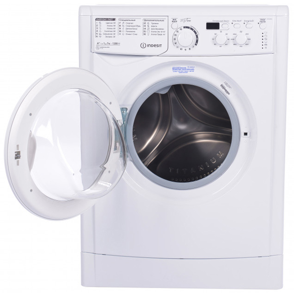 სარეცხი მანქანა INDESIT E2SD 2270A UA 7 kg, White