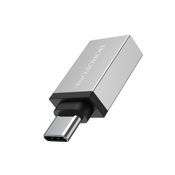 ადაპტერი BOROFONE BV3 USB-A to USB-C 