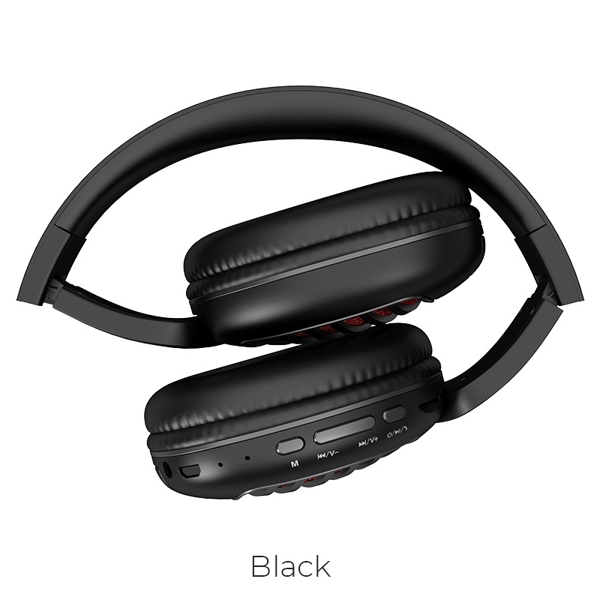 ყურსასმენი HOCO W23 Brilliant sound wireless headphones black