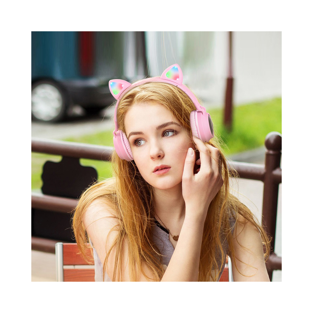 ყურსასმენი HOCO W27 Cat ear wireless headphones