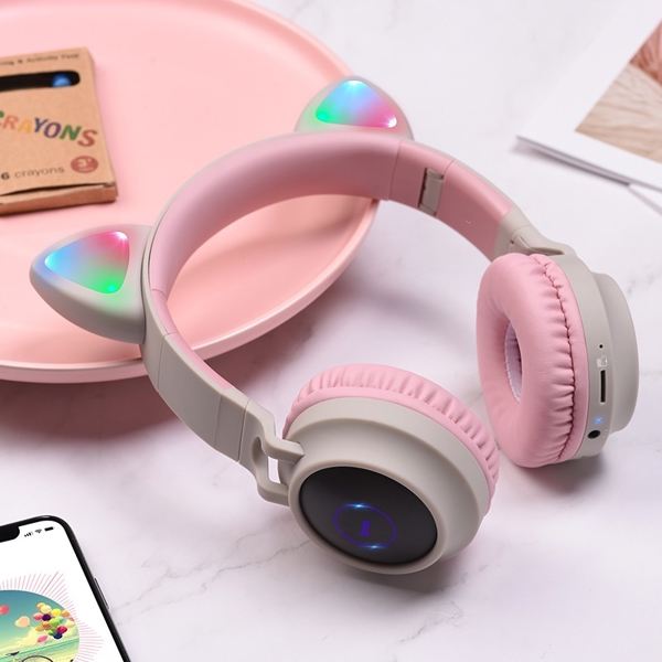 ყურსასმენი HOCO W27 Cat ear wireless headphones