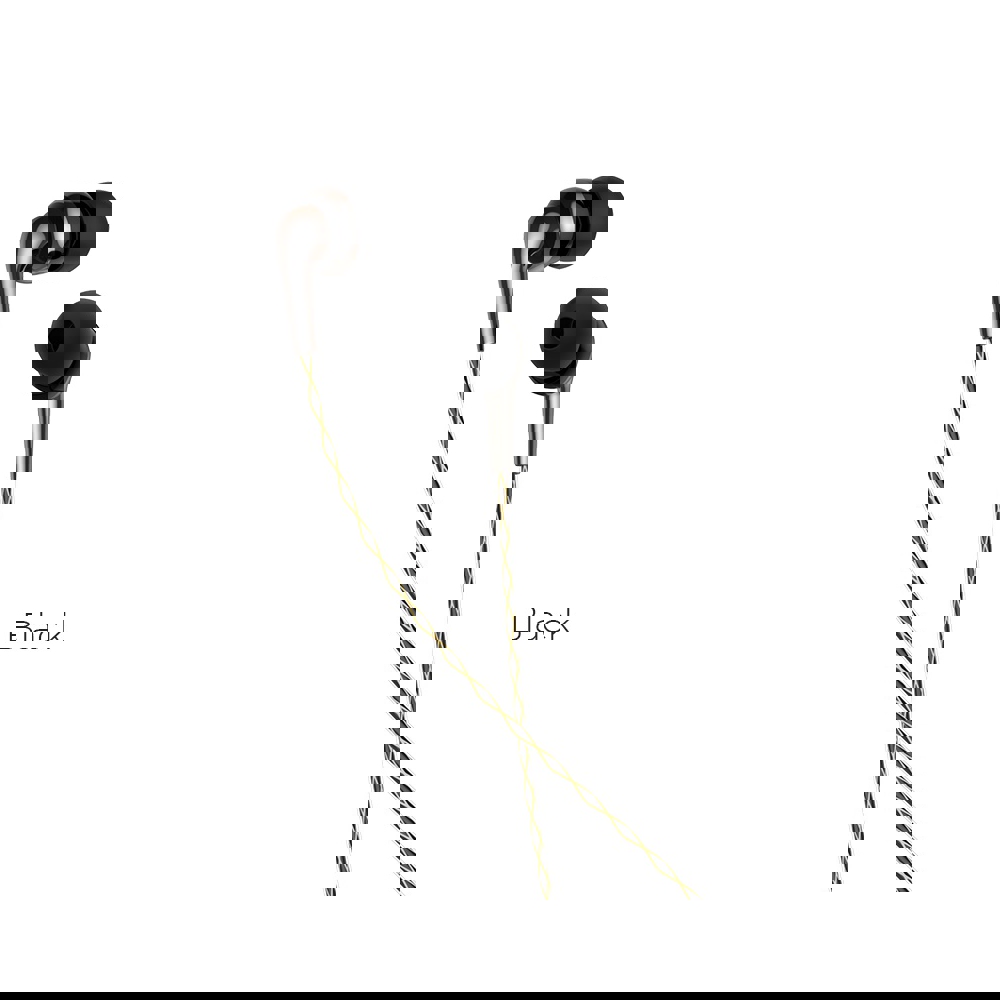 ყურსასმენი HOCO M71 Inspiring universal earphones with mic Black